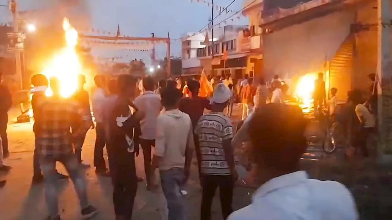 Baharaich Violence: Internet Suspended As Clashes Escalate Over Killing Amid Durga Idol Immersion