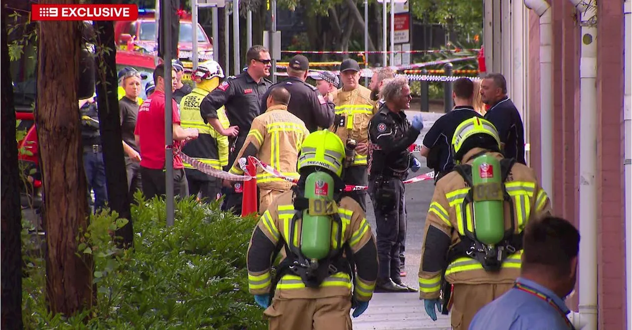 Reported chemical explosion at Sydney University campus sends three to hospital