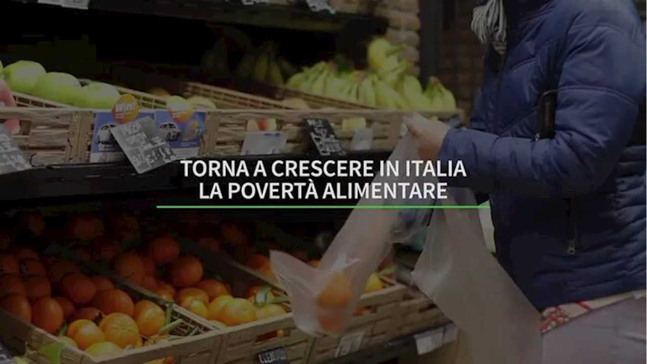 Torna a crescere in Italia la poverta' alimentare