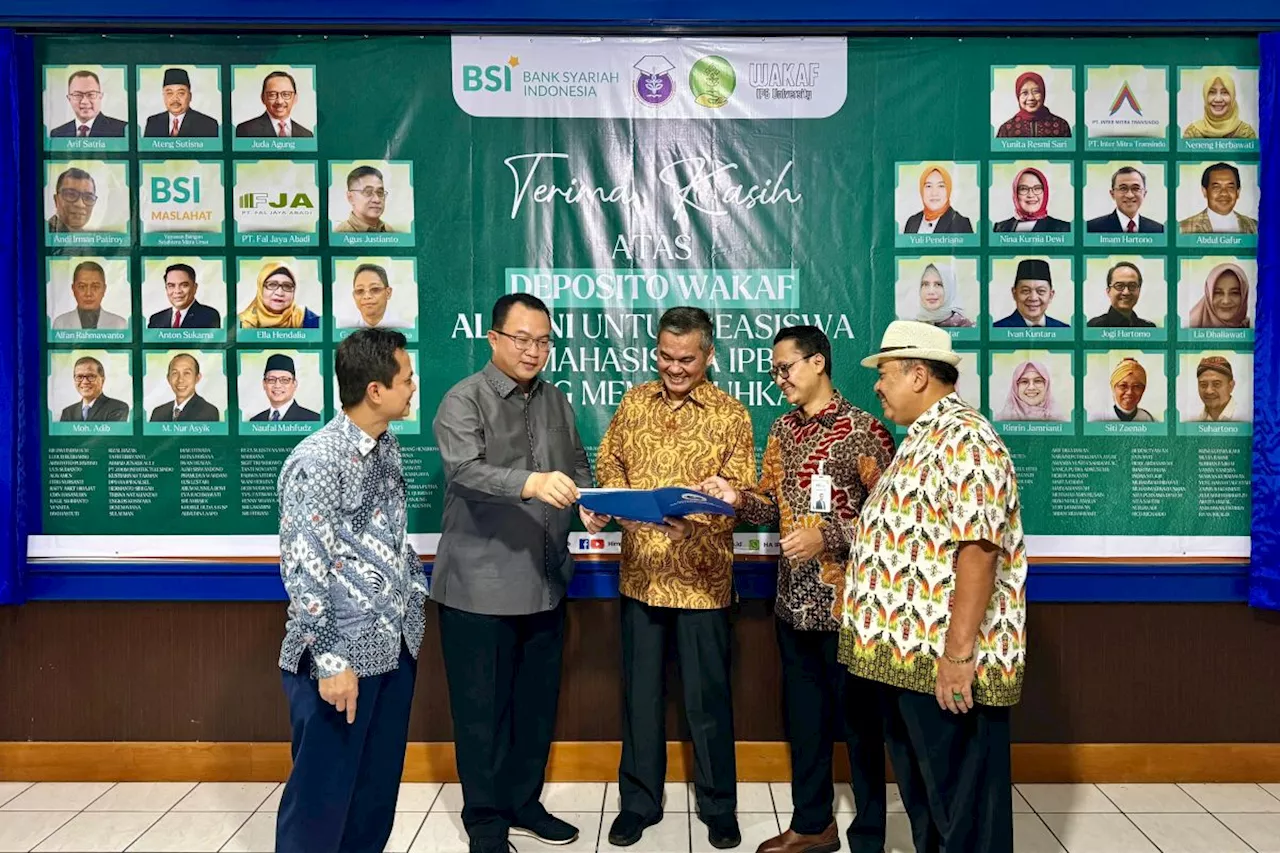 BSI dan IPB himpun dana Rp20,9 miliar untuk 165 mahasiswa kurang mampu