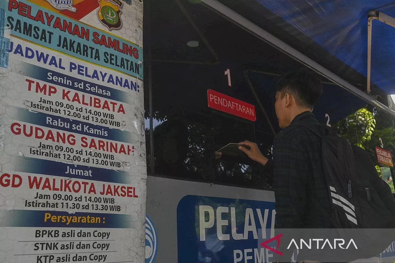 Selasa, layanan Samsat Keliling hadir di 14 wilayah Jadetabek