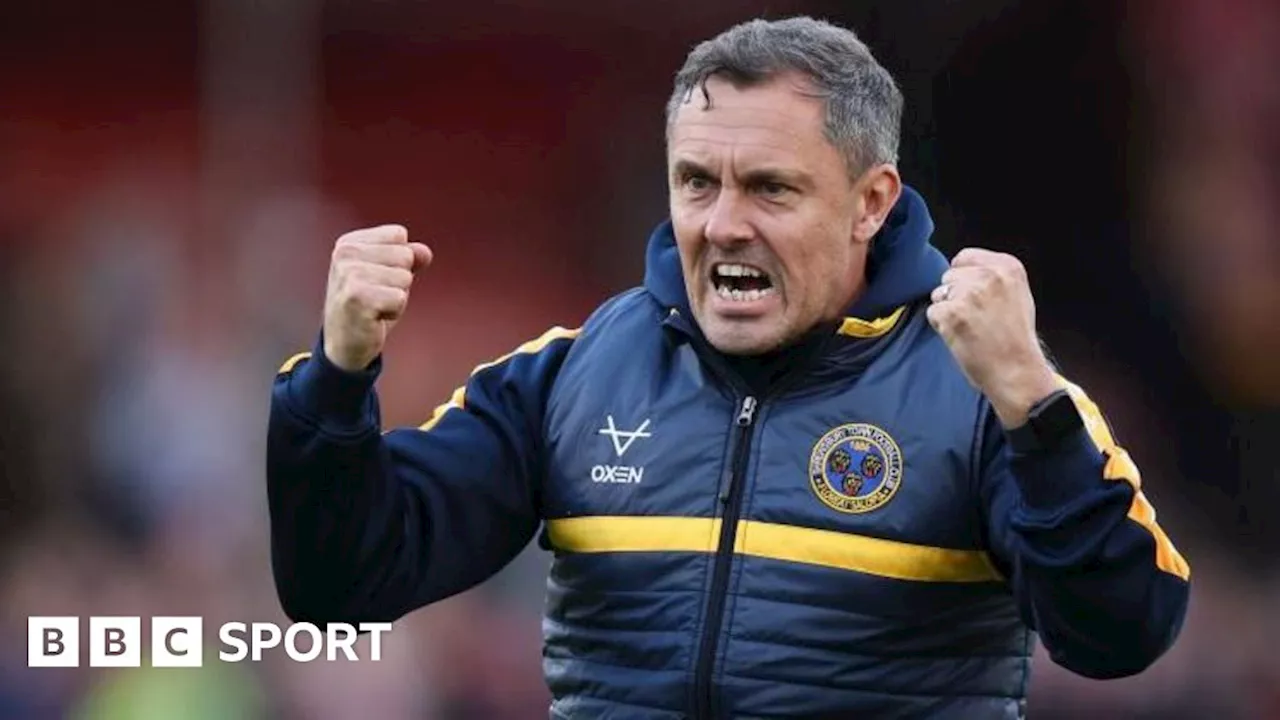 Shrewsbury Town: Boss Paul Hurst happy with no 'sulk mode' in squad