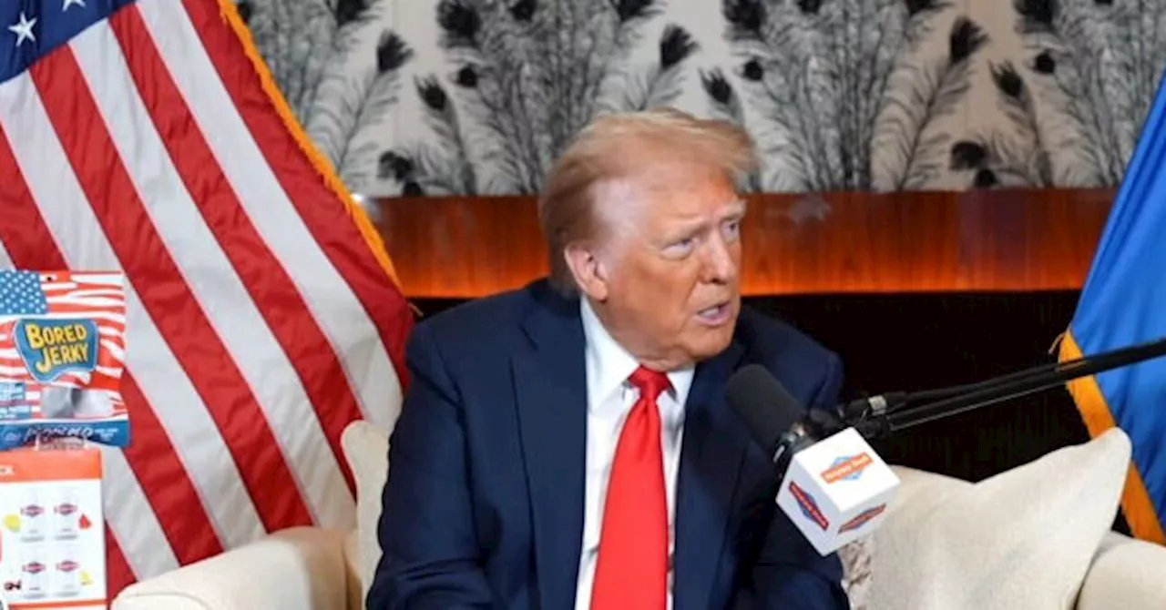 Watch: Trump Roasts ‘Dying’ Late Night Comedians, Kamala Harris in Nelk Boys Podcast Interview