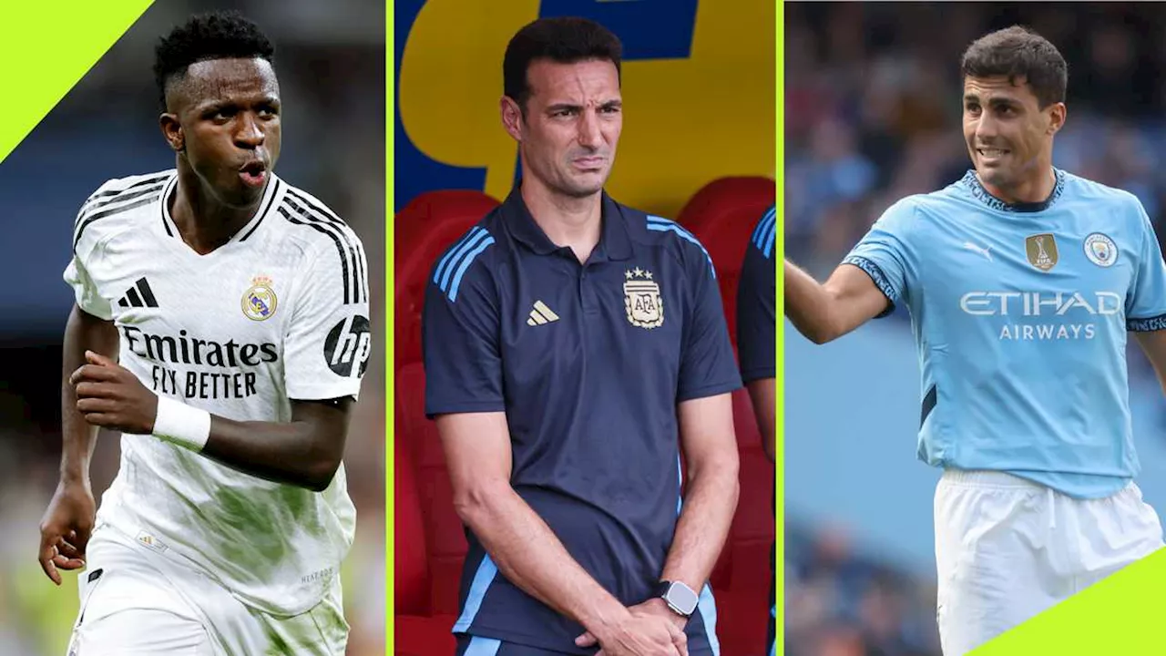 Ballon d’Or 2024: Vinicius Jr, Rodri Overlooked As Argentina Boss Names ‘Forgotten’ Candidate