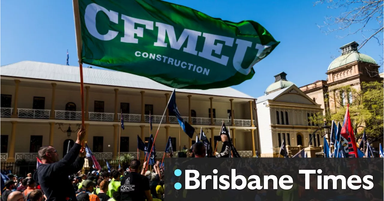 Fair Work launches 42 probes into CFMEU coercion, corruption