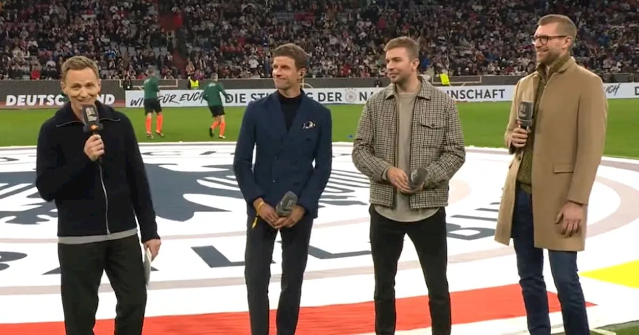 Als Christoph Kramer sentimental wird, fällt ihm Thomas Müller ins Wort