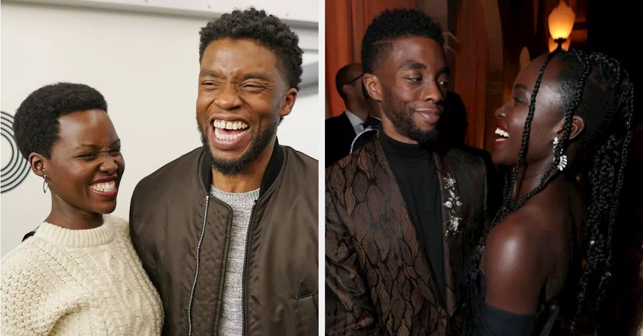 Lupita Nyong'o Grieves Chadwick Boseman, Emotional Clip