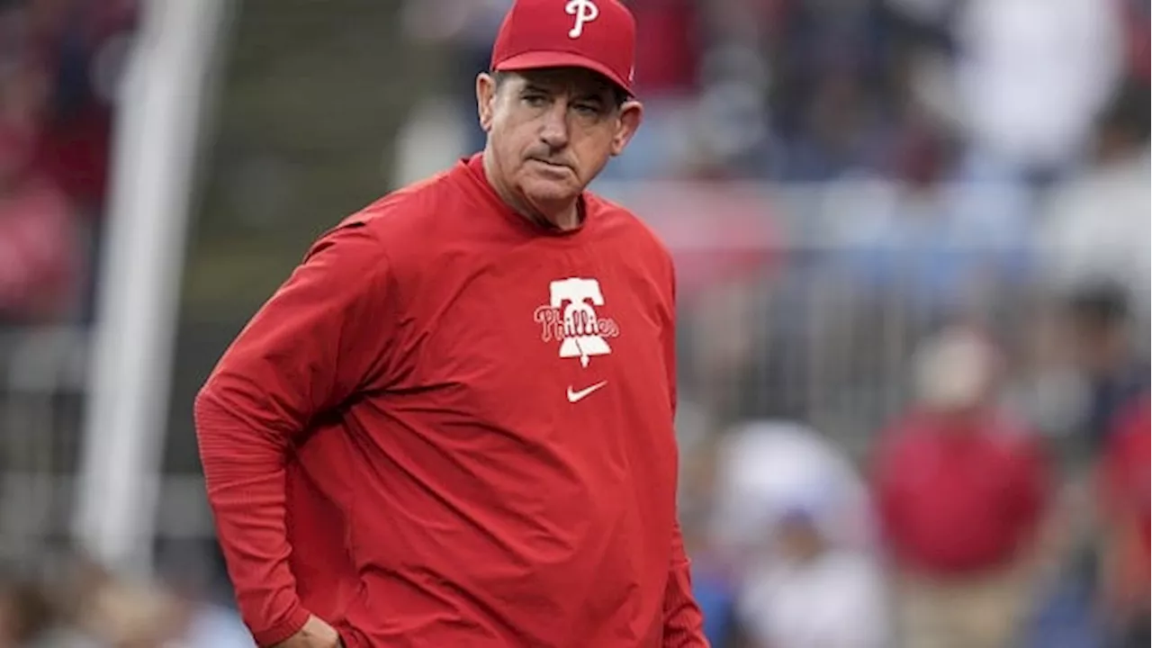 Phillies extend Canadian manager Rob Thomson's contract through 2026