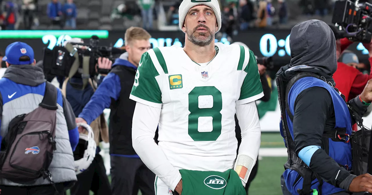 Aaron Rodgers' Hail Mary not enough as Jets lose to Bills on Monday Night Football