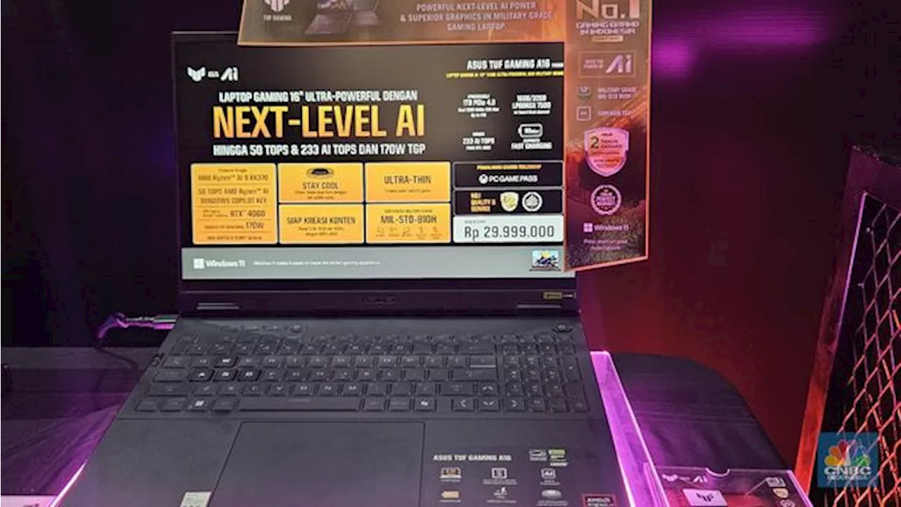 Asus Rilis Laptop Gaming Harga Rp 30 Juta, Begini Spesifikasinya