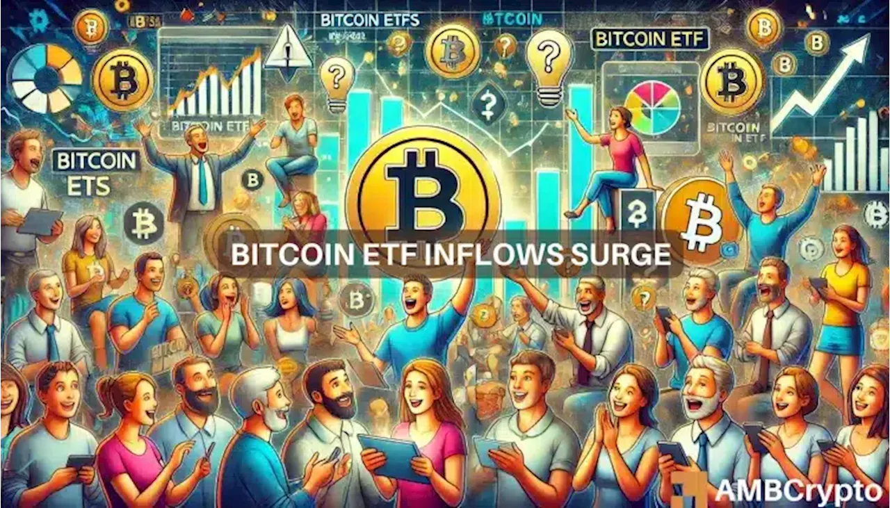 Bitcoin ETF inflows cross $500 mln, But THIS still worries investors