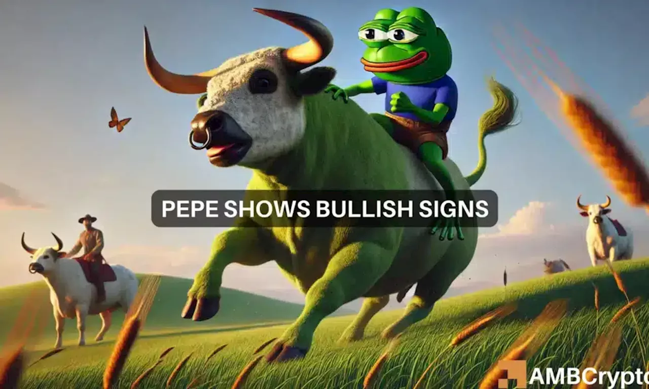 Pepe’s ‘double bullish’ pattern points to a surge, and that means you should…