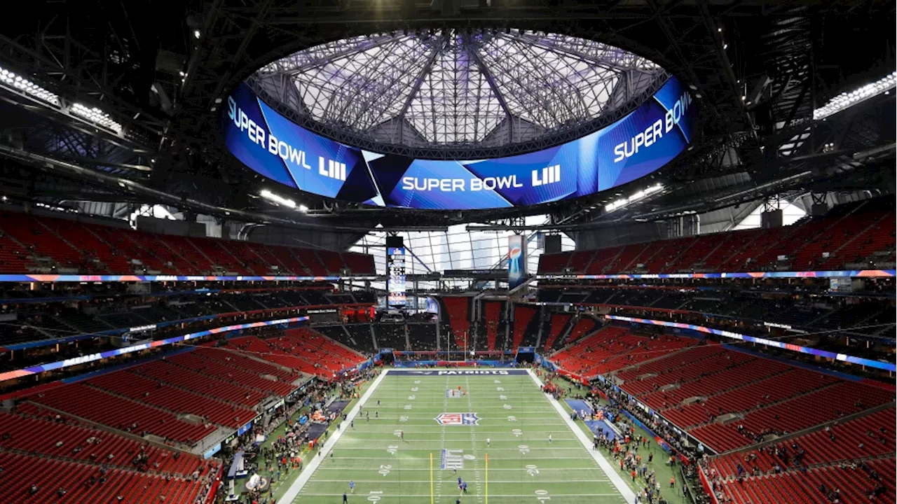 The Super Bowl will return to Atlanta's Mercedes-Benz Stadium in 2028