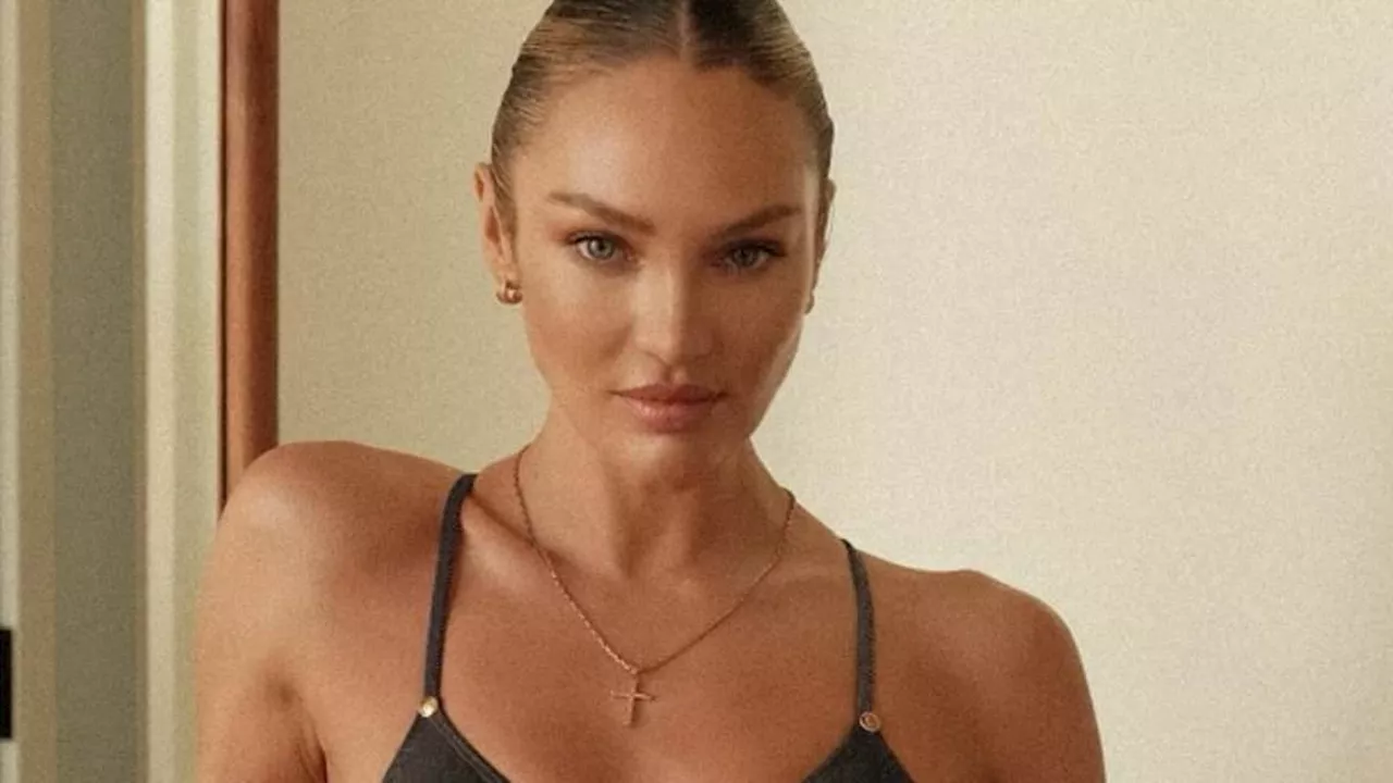 Victoria's Secret model Candice Swanepoel shocks fans with very cheeky thong bikini post