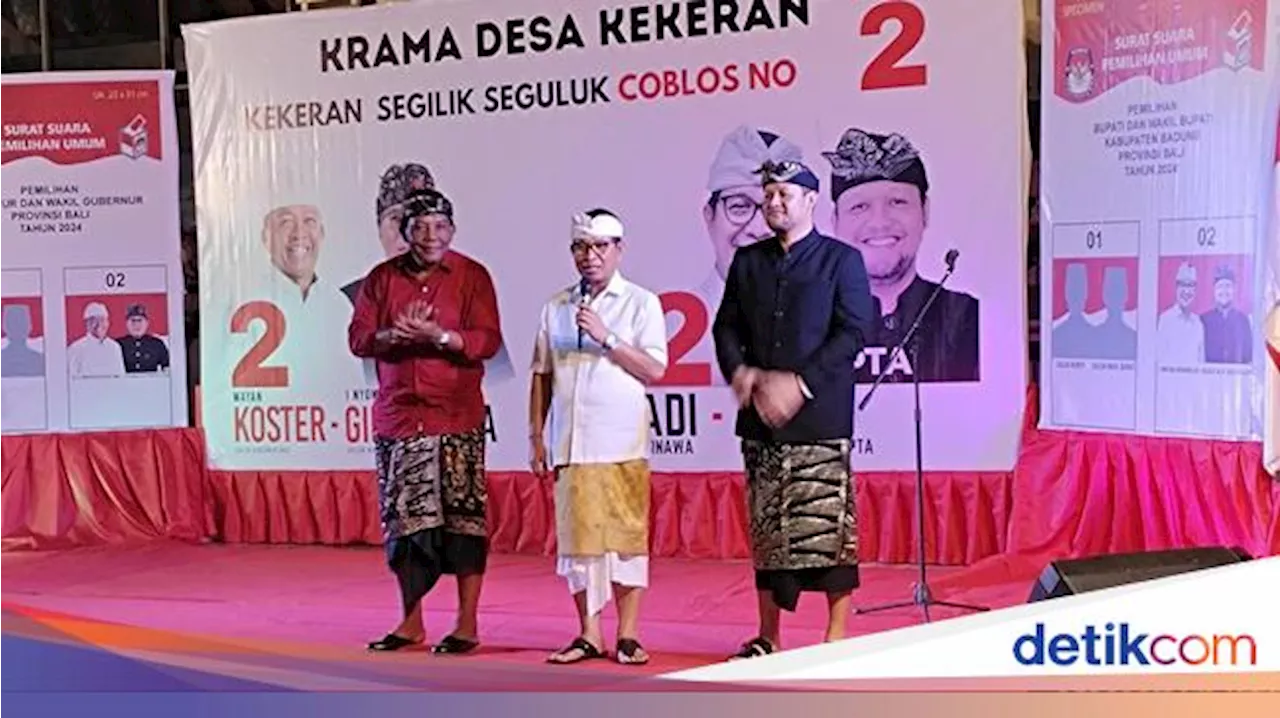 Adi Arnawa Ungkap Alasan Tak Cantumkan Program Hibah di Visi-Misi