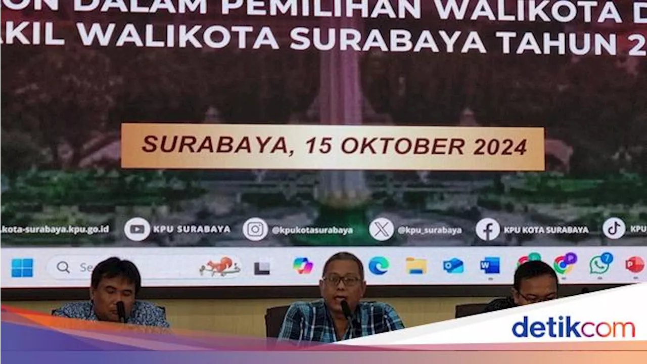 Begini Aturan Debat Paslon Tunggal di Pilwali Surabaya