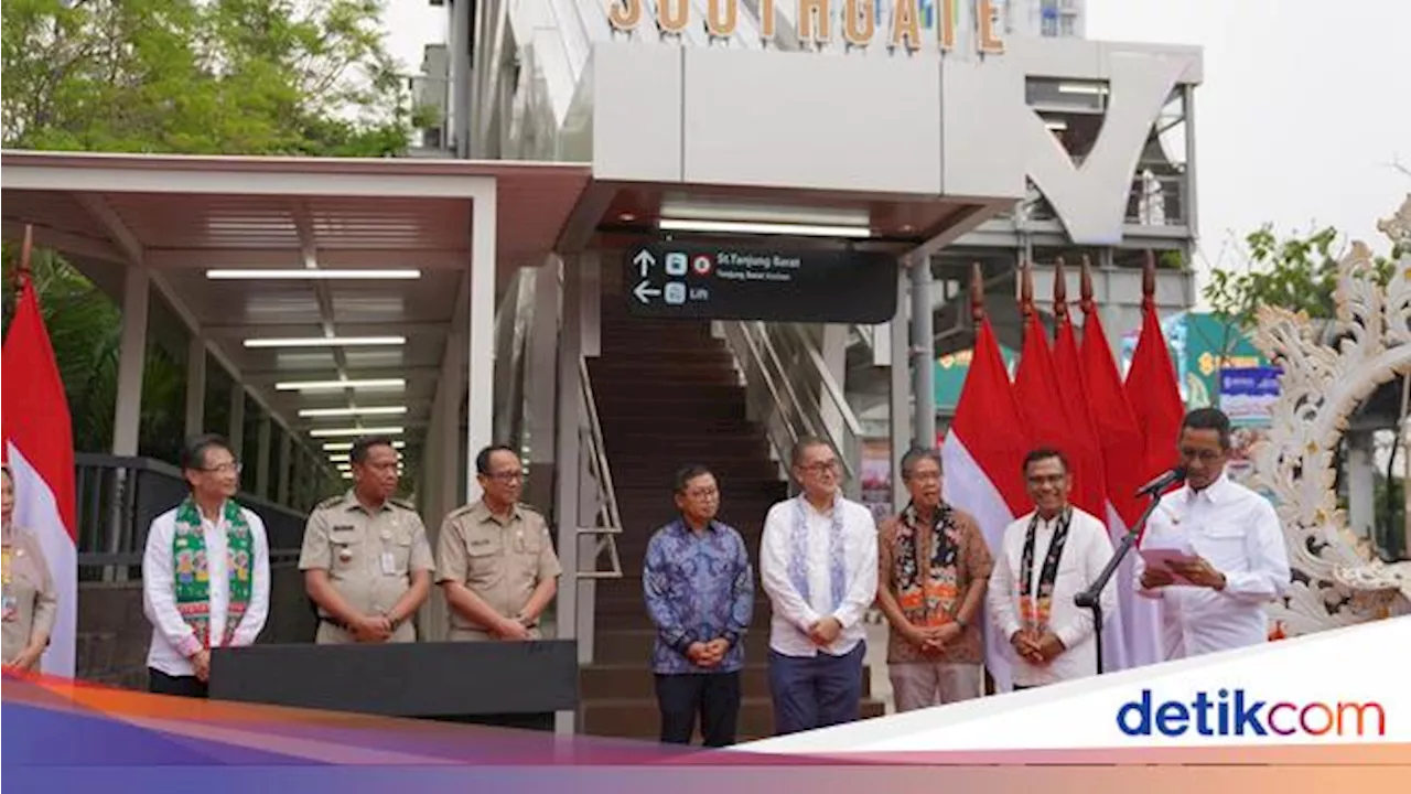 Diresmikan Heru Budi, JPO Southgate Diklaim Bisa Kurangi Polusi dan Macet