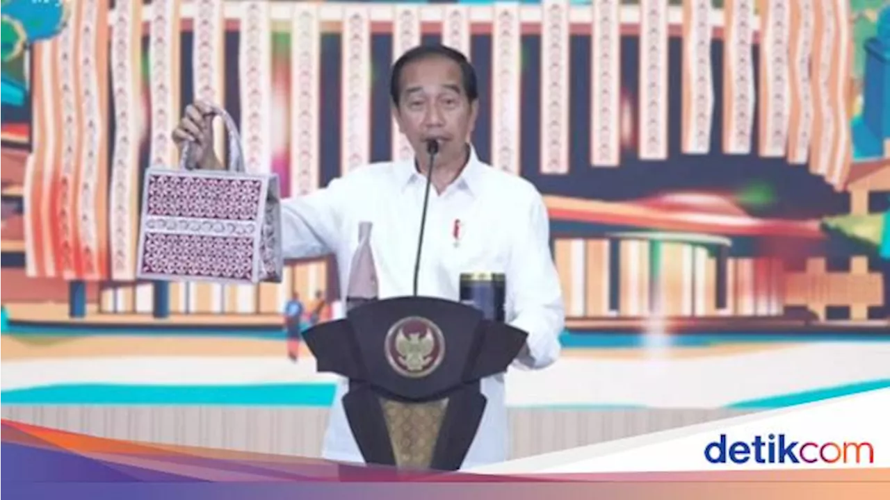 Jokowi Sedih Tahu Harga Tas Produk Amanah Cukup Murah, Bandingkan dengan LV