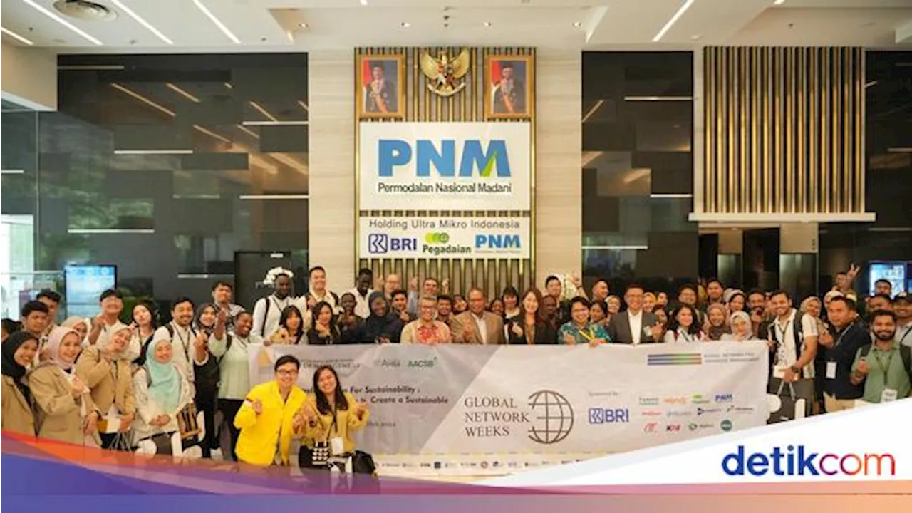 117 Mahasiswa Magister Bisnis Lintas Negara Berbagi Wawasan bersama PNM