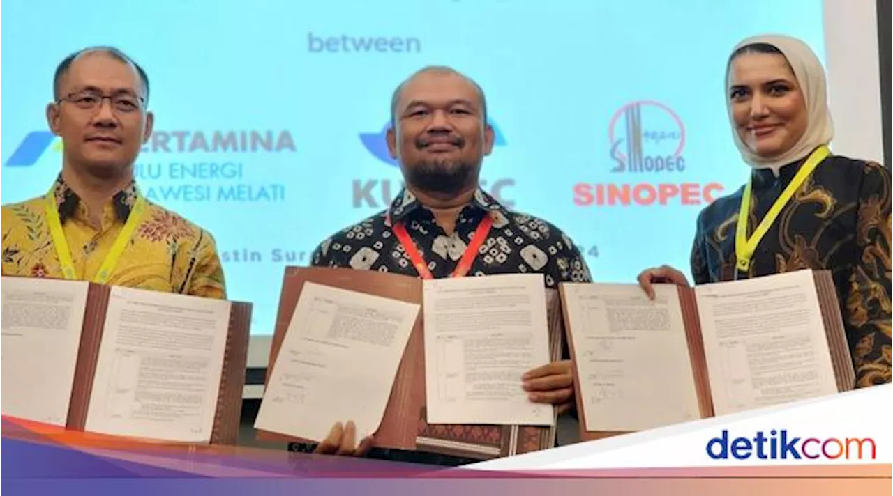 Konsorsium PHE, Sinopec & KUFPEC Teken Kontrak PSC Wilayah Kerja Melati