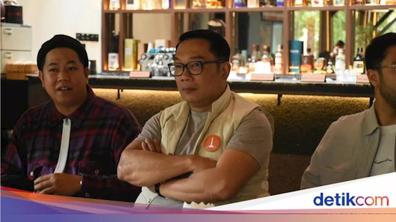 Ridwan Kamil Diskusi Bareng Pegiat Ekonomi Kreatif di Urban Forest Cipete