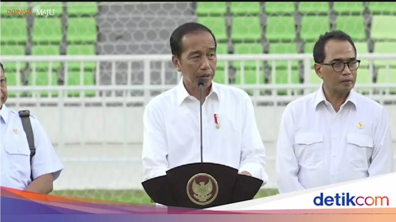 Stadion Utama Sumut Dibangun Pakai APBN Rp 587 M, Jokowi Minta Jangan Terlantar