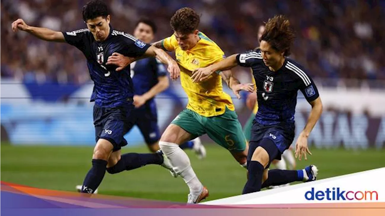 Berbalas Gol Bunuh Diri, Jepang Vs Australia Tuntas 1-1