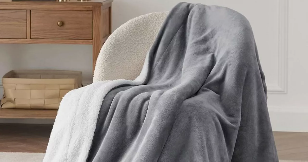 Amazon cuts 20% off its Sherpa throw blanket that's 'so cosy'