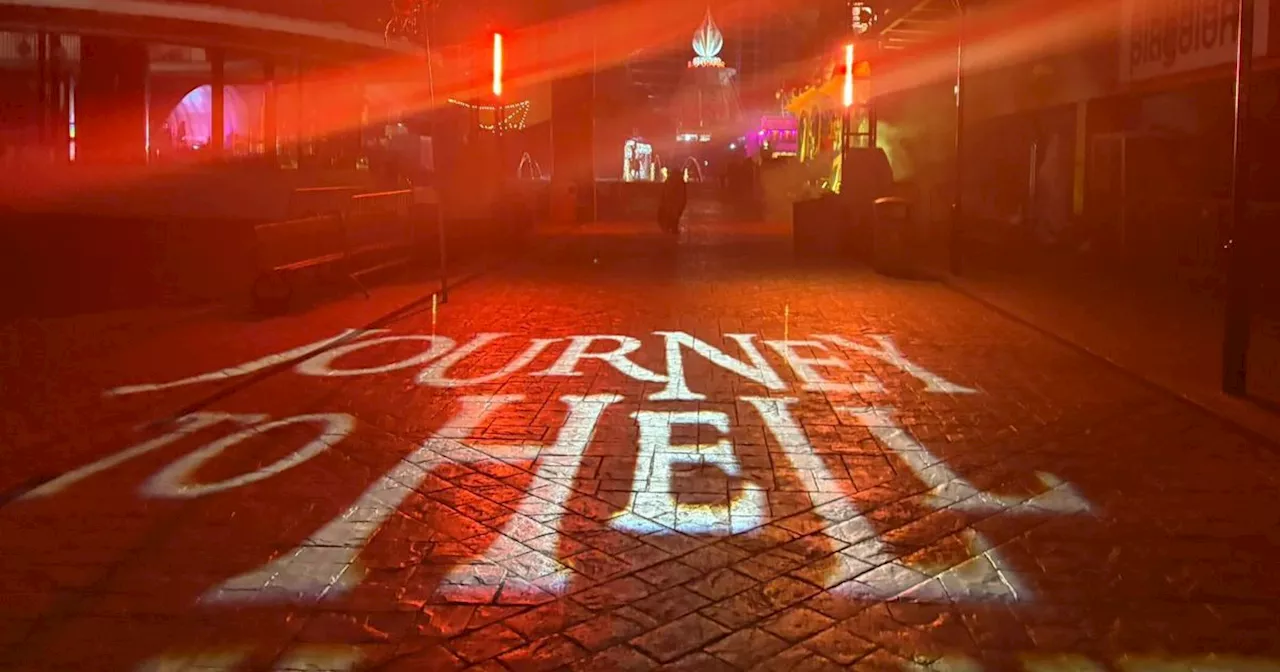 Journey to Hell at Blackpool Pleasure Beach: A Spooky Adventure