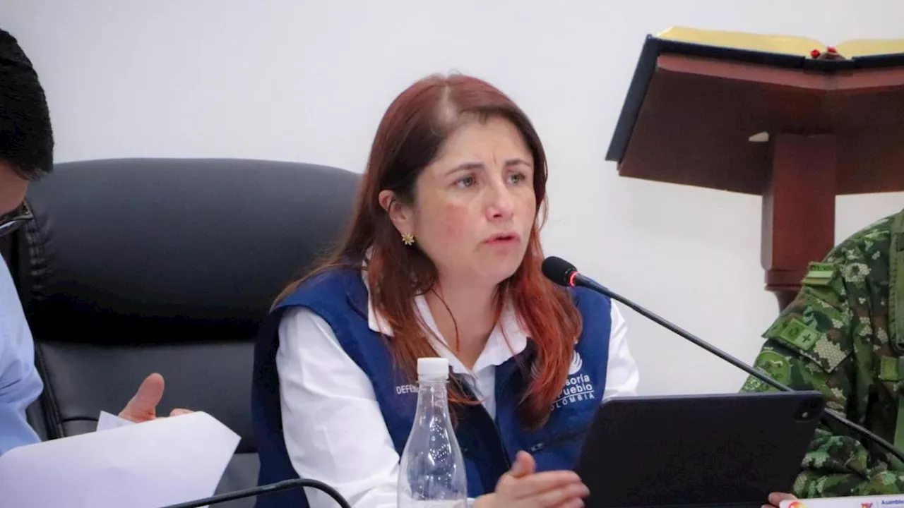 ‘Las mesas de diálogo deben generar compromisos humanitarios de los actores armados’: Iris Marín, defensora del Pueblo