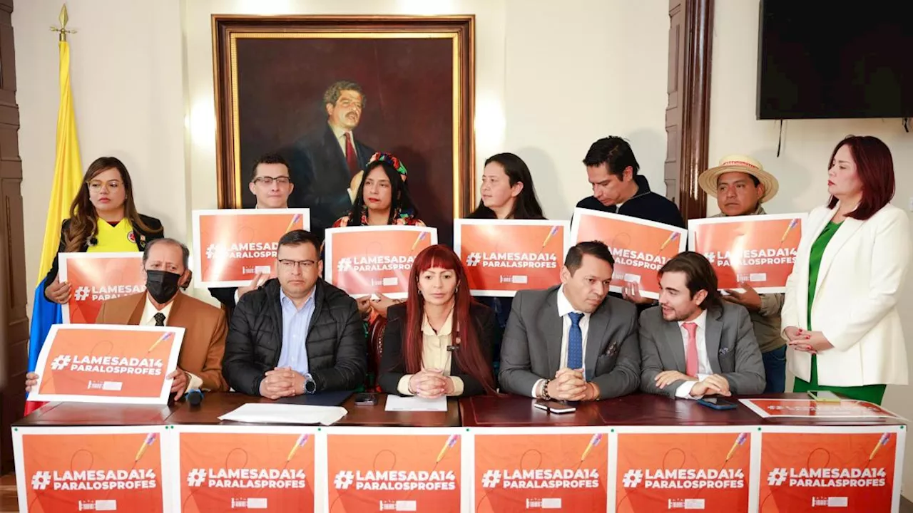 ¿Mesada 14 para los profesores? Congreso comienza la discusión de una reforma constitucional que busca este beneficio
