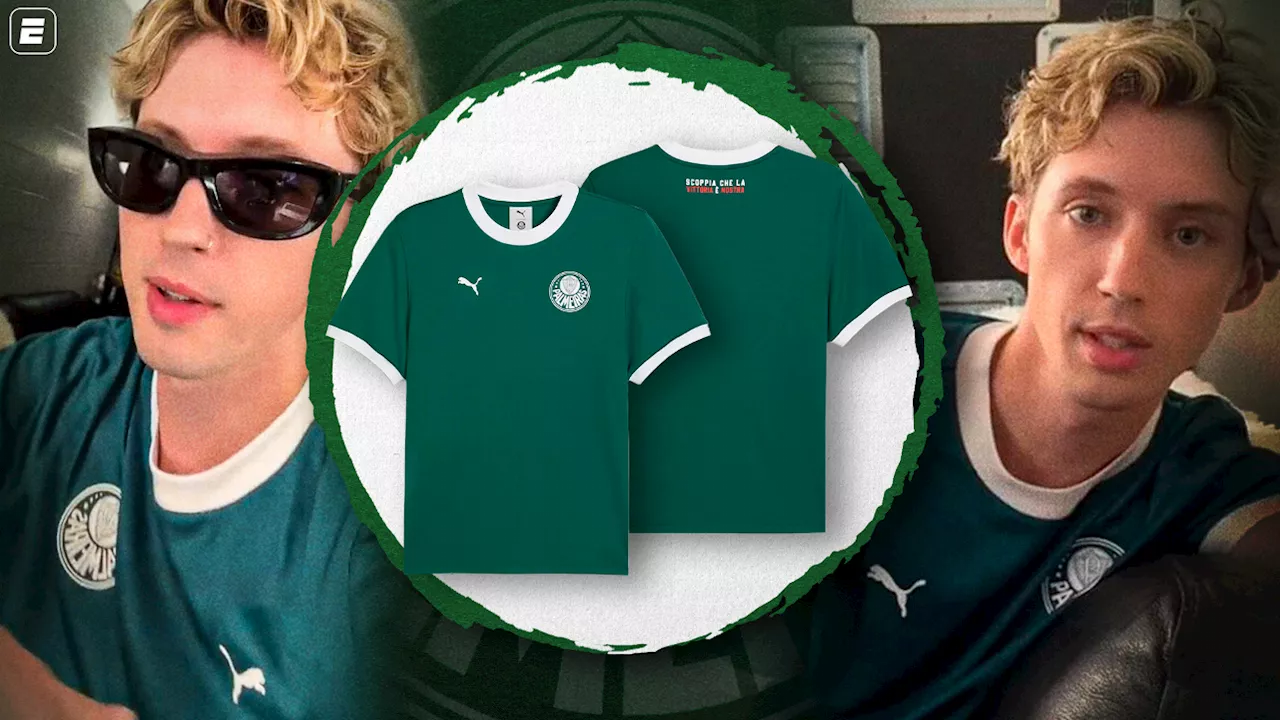 Por que cantor australiano usou camisa do Palmeiras no TikTok?