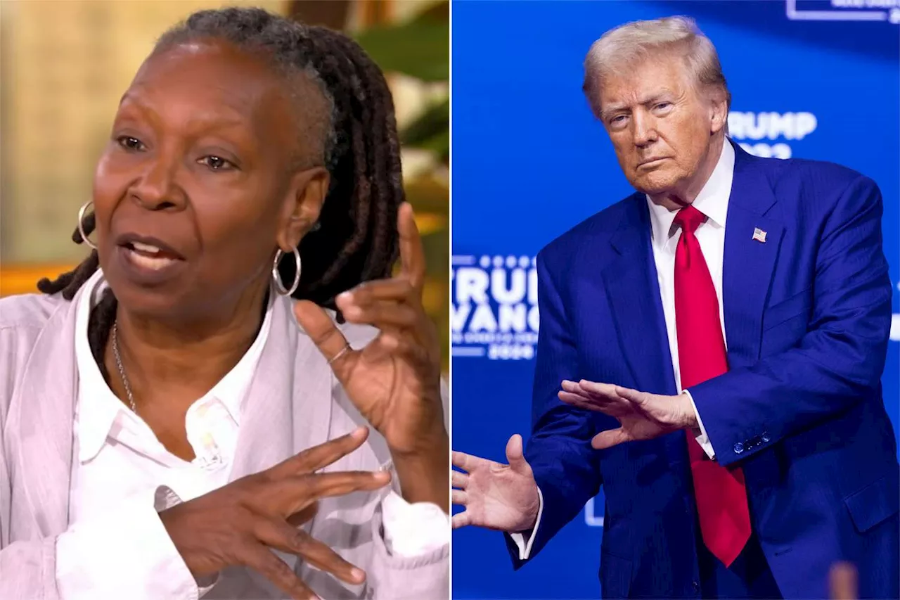 Whoopi Goldberg warns Donald Trump's hour-long musical rally 'should freak everybody out'