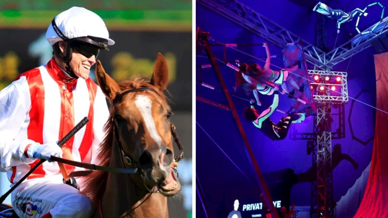 Death-defying circus show stuns, former $20m champ on track: Everest/Caulfield Cup barrier draws