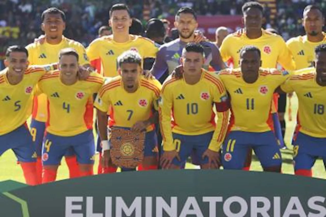 Colombia ya tiene programación de fechas 11 y 12 de Eliminatorias