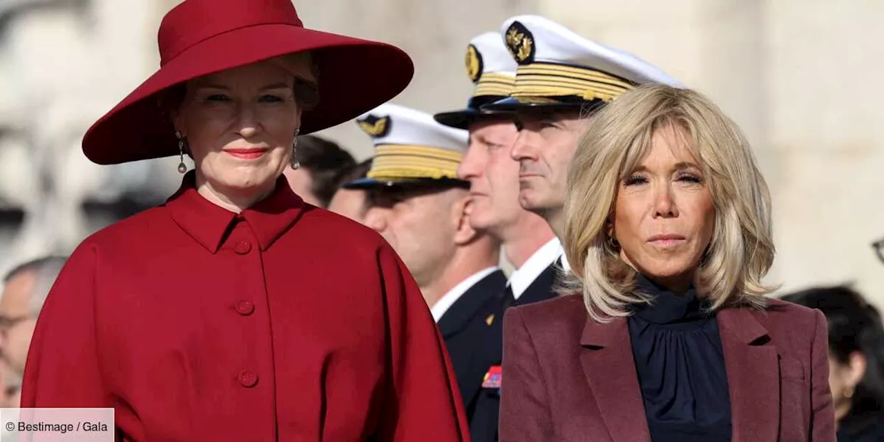 Mathilde et Brigitte Macron, un duel de style autour du mini-sac