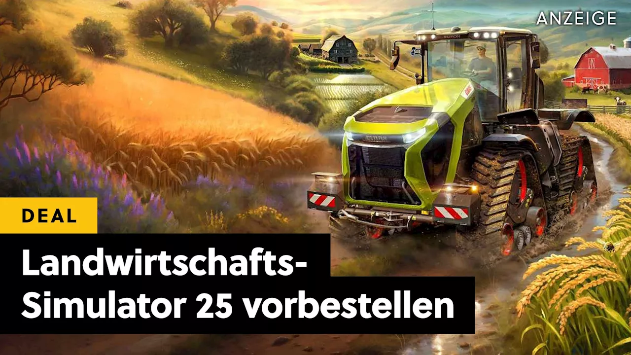 Neue Fahrzeuge, neue Karte, neue Feldfrüchte – der Landwirtschafts-Simulator 25 kann jetzt vorbestellt werden!