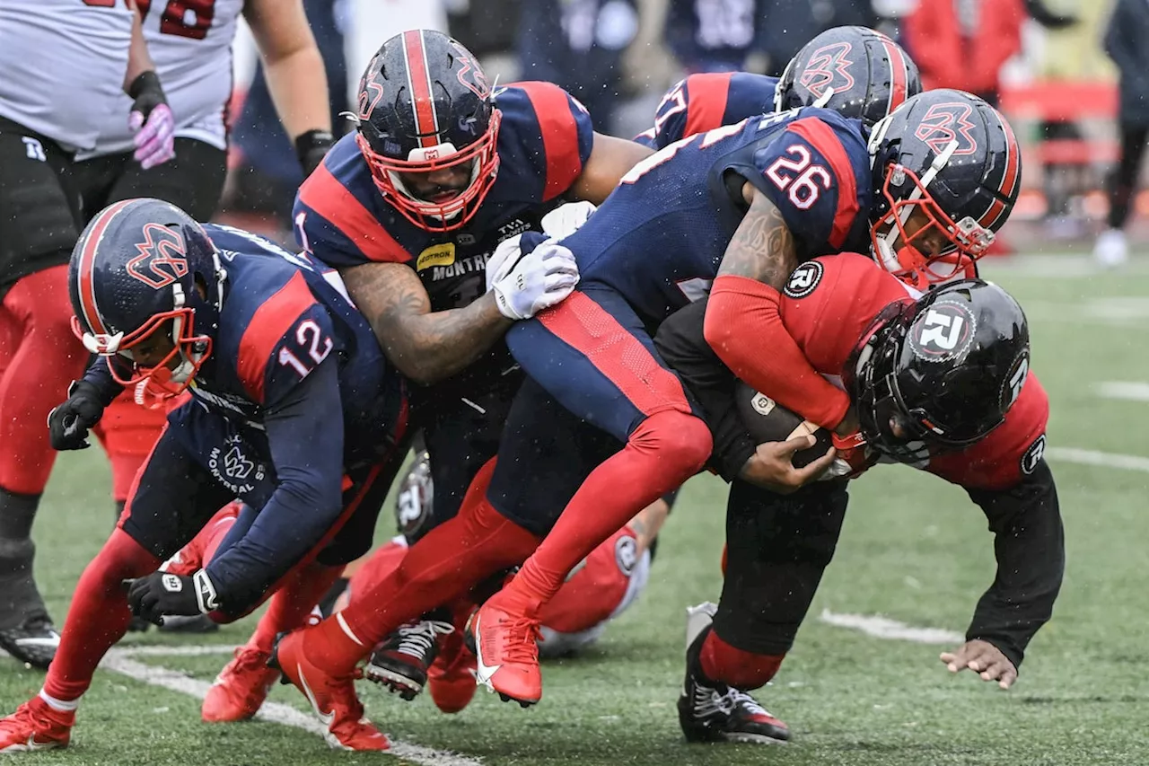 Montreal Alouettes sweep Ottawa Redblacks again with 19-12 win