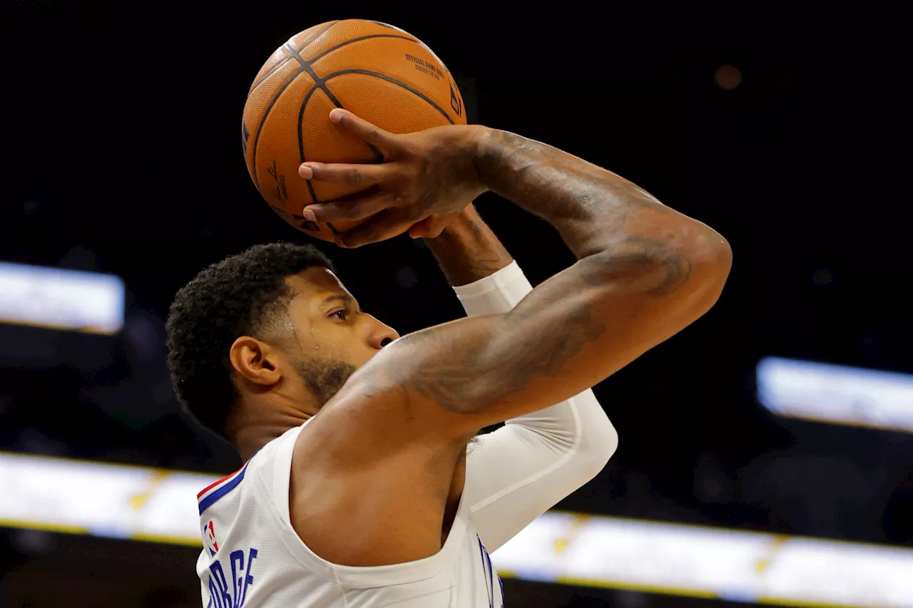 Paul George injures knee in second NBA pre-season game with 76ers