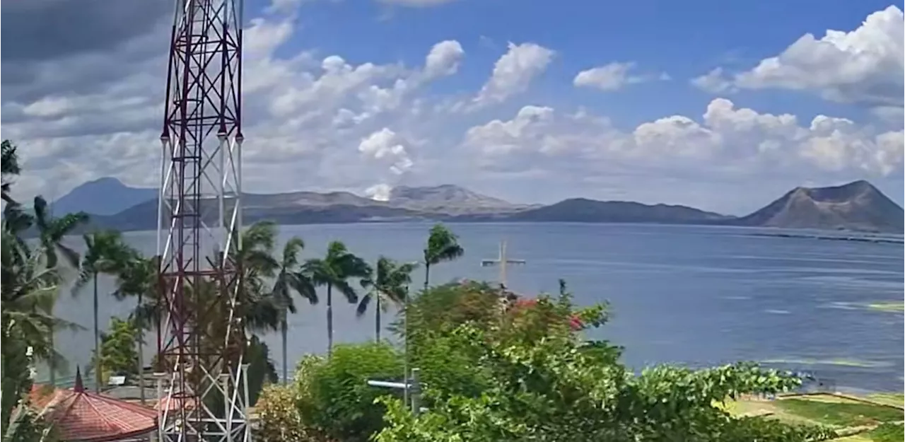 PHIVOLCS: 2 phreatic eruptions reported in Taal Volcano