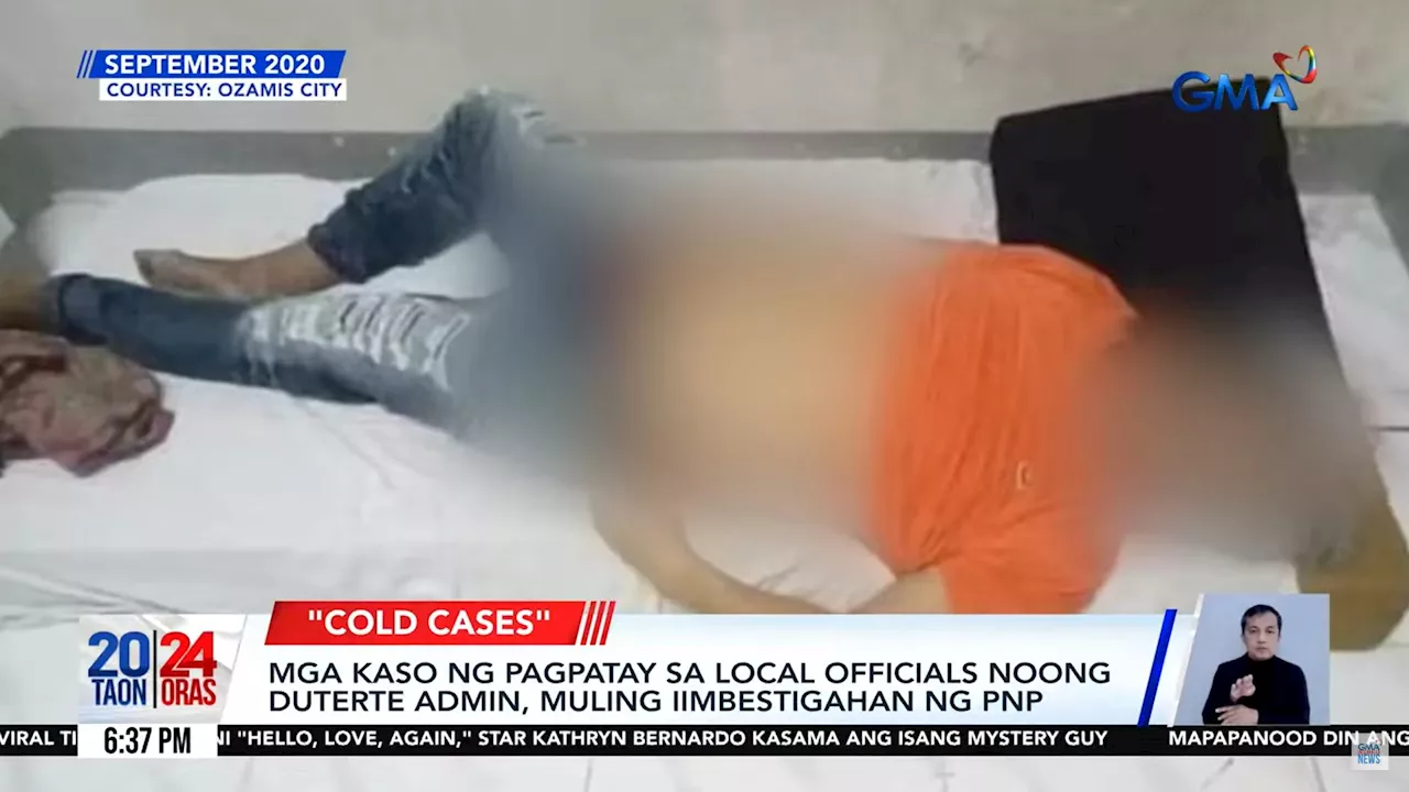 PNP to reopen cold cases of officials killed during Duterte drug war