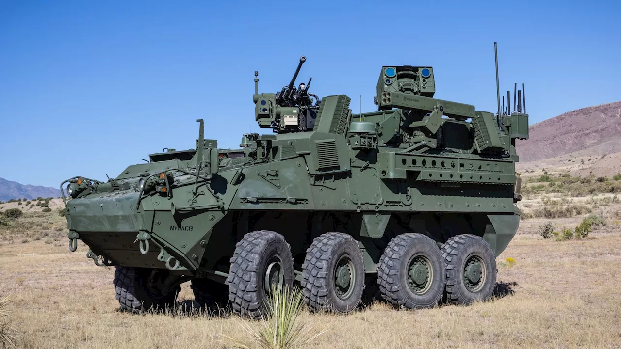 US Army’s new drone-killer Stryker zaps UAVs for just $3 using 26kW laser