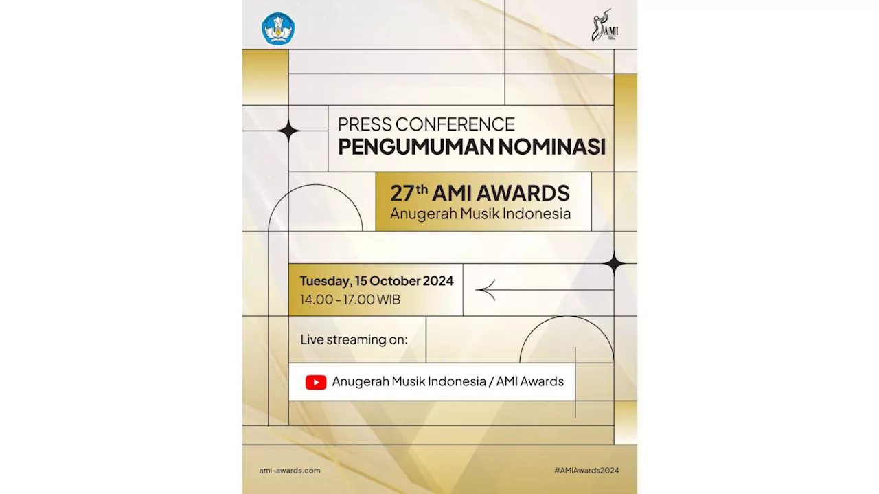 Kemendikbudristek Dukung AMI Awards 2024 sebagai Apresiasi Karya Terbaik Musisi Indonesia