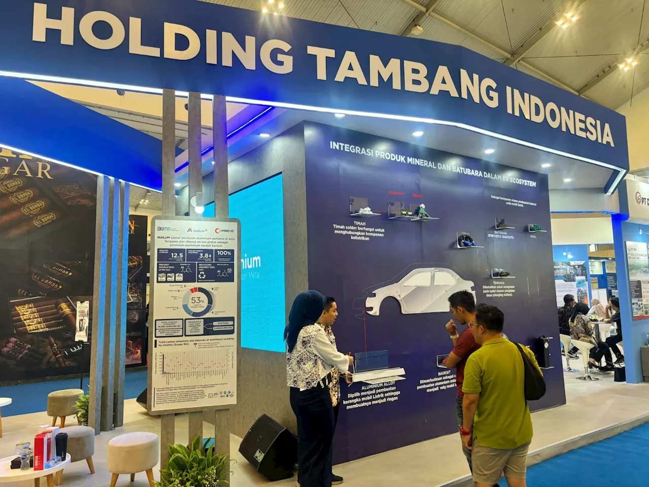 Trade Expo Indonesia 2024, MIND ID Tampilkan Produk Green Aluminium