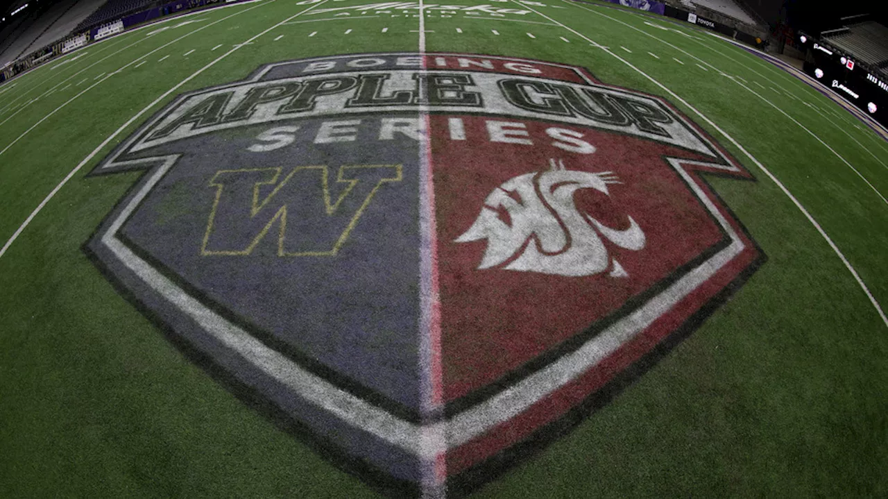 Here’s when and where UW and WSU will play in the 2025 Apple Cup