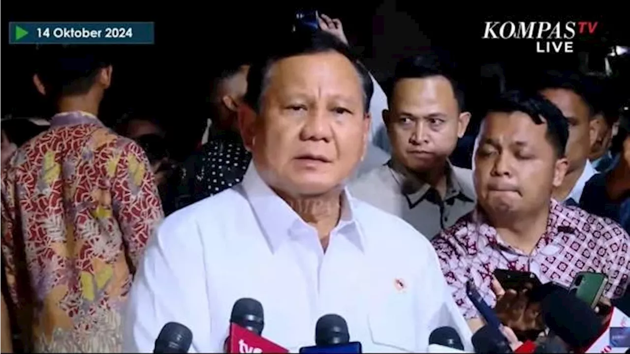 Sebelum Gelar Briefing di Hambalang, Prabowo Masih Panggil Sejumlah Nama ke Kertanegara Pagi Ini