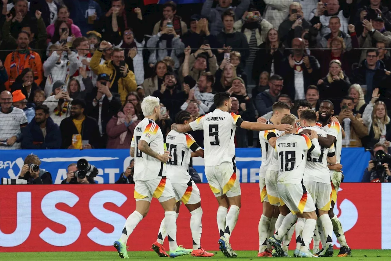 Ligue des nations: l'Allemagne s'offre les Pays-Bas et un billet pour les quarts