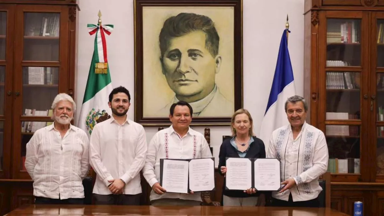 Yucatán y Francia fortalecen cooperación para alcanzar metas de Agenda 2030