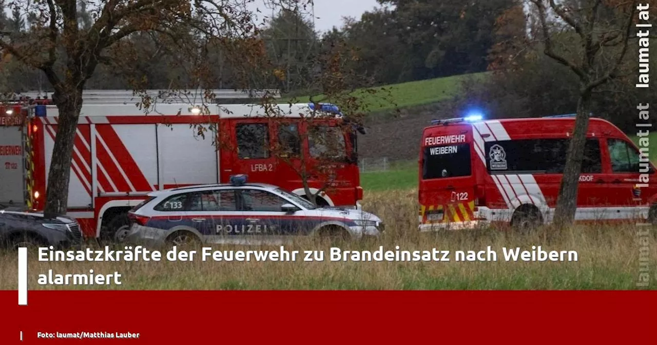 Feuerwehr in Weibern löschte kleineres Feuer in Einfamilienhaus