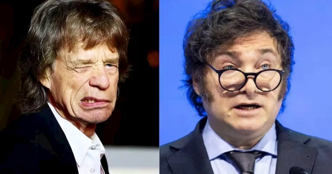 El presidente Javier Milei viajará al Reino Unido y se verá con Mick Jagger